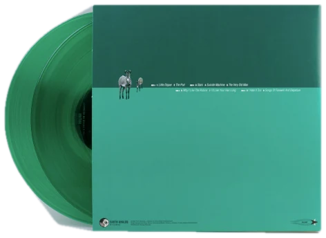 You'd Prefer an Astronaut back cover, with the records