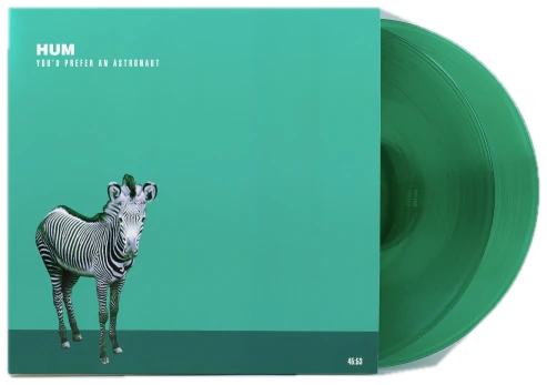 You'd Prefer an Astronaut front cover, with a record